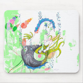 海下の海馬(スカル) マウスパッド