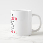 海中で巨大なコーヒーマグだ ジャンボコーヒーマグカップ (右)