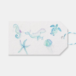 海中で ギフトタグ