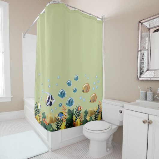 海中で シャワーカーテン (インサイチュ)