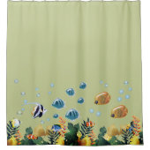 海中で シャワーカーテン (正面)