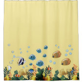 海中で シャワーカーテン (正面)