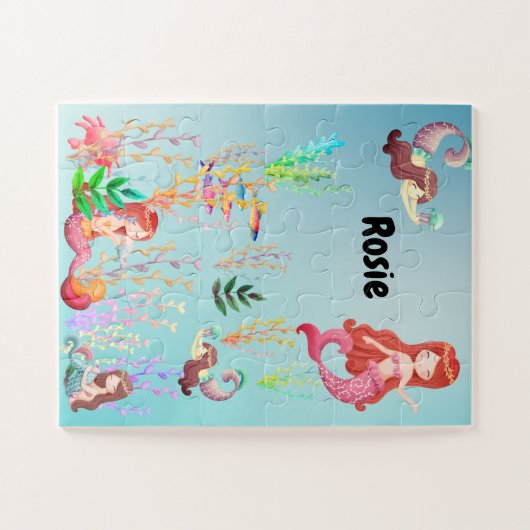 海中で ジグソーパズル (横)