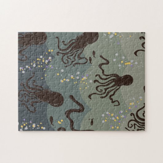 海中で ジグソーパズル (横)