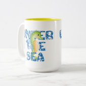 海中で ツートーンマグカップ (正面左)