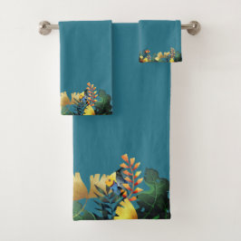 海中で バスタオルセット