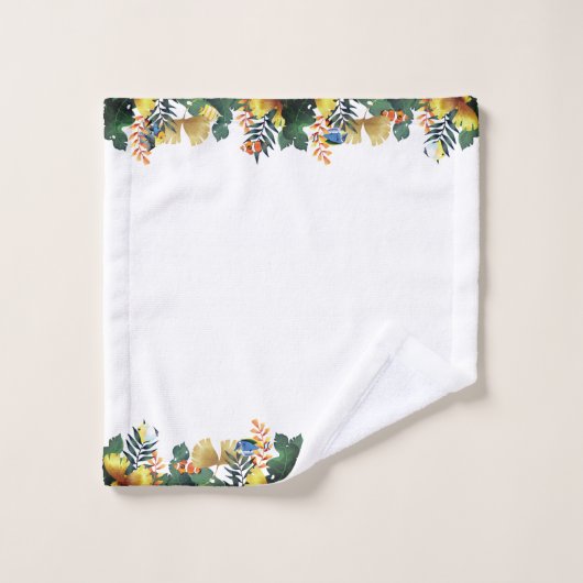 海中で バスタオルセット (ウォッシュタオル)