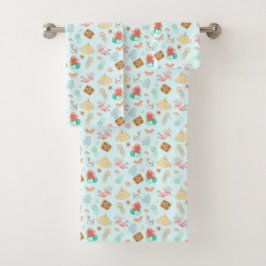 海中で バスタオルセット