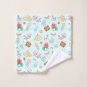 海中で バスタオルセット (ウォッシュタオル)