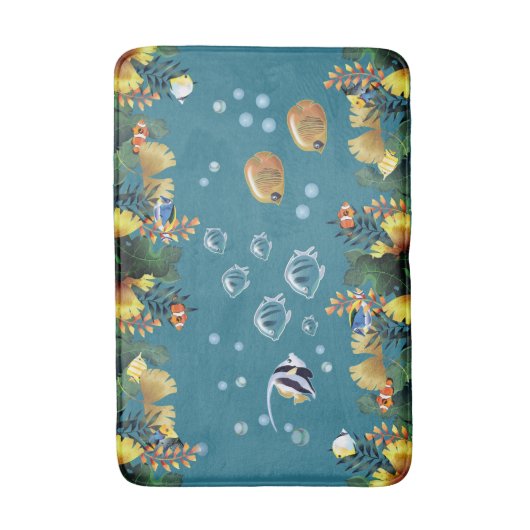 海中で バスマット (正面縦)