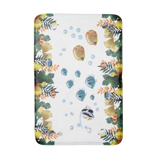 海中で バスマット (正面縦)