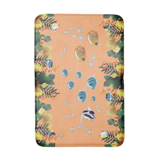 海中で バスマット (正面縦)