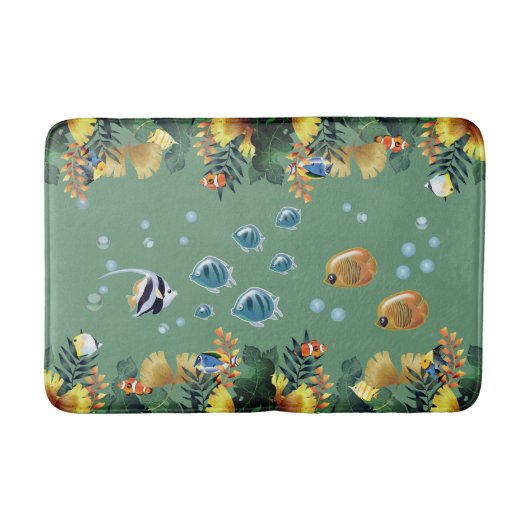 海中で バスマット (正面)