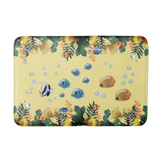 海中で バスマット (正面)