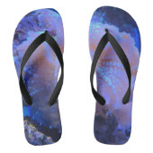 海中で ビーチサンダル (フットベッド)