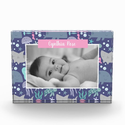 海中で フォトブロック (正面)