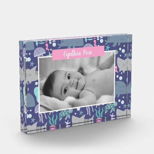 海中で フォトブロック (左)