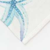 海中で フリースブランケット (角)