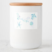 海中で フードラベル (正面)