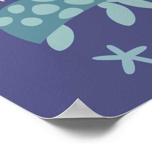 海中で ポスター (角)