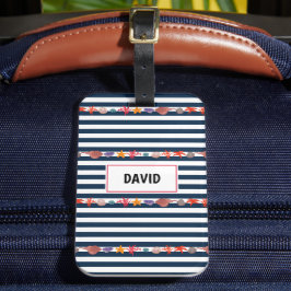 海中で ラゲッジタグ