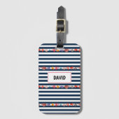 海中で ラゲッジタグ (正面縦)