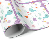 海中で ラッピングペーパー (ロールコーナー)