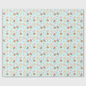 海中で ラッピングペーパー (フラット)