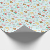 海中で ラッピングペーパー (角)