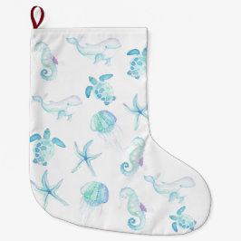 海中で ラージクリスマスストッキング