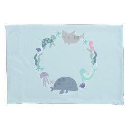 海中で 枕カバー