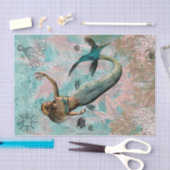 海中で 薄葉紙 (クラフト)