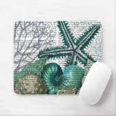 海中のヒトデ マウスパッド (マウス)