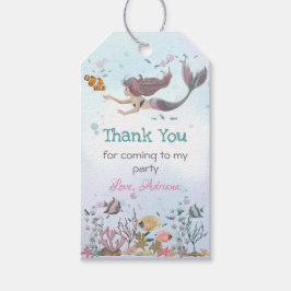 海中の人魚ありがとう ギフトタグ