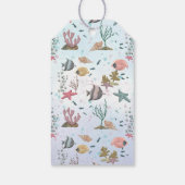 海中の人魚ありがとう ギフトタグ (裏面)