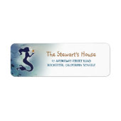 海中の人魚 ラベル (正面)