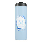 海中の動物の航海のビーチ贈り物パーソナライズされた タンブラー (正面)