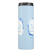 海中の動物の航海のビーチ贈り物パーソナライズされた タンブラー (裏面)