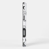 海中の巨人パターン iPhoneケース (右側面)