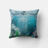 海中の海賊の骨格宝 クッション (裏面)