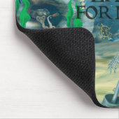 海中の海賊の骨格宝 マウスパッド (コーナー)