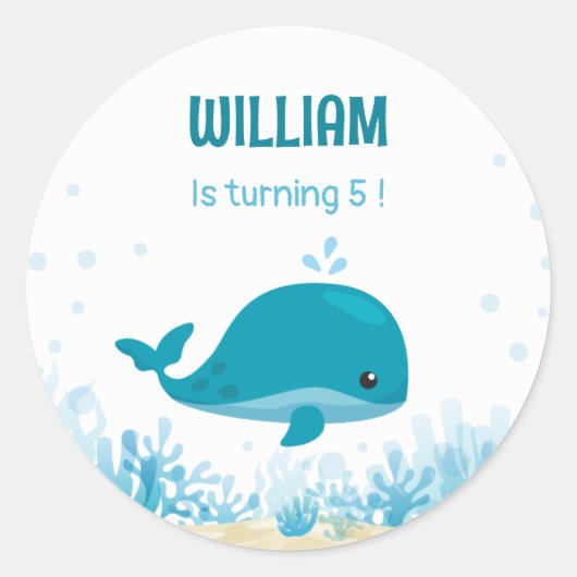 海中の海 ラウンドシール (正面)