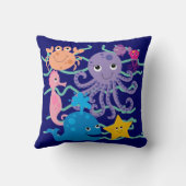 海中アドベンチャーピロー クッション (裏面)