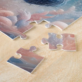 海中ケルパイマーユニコーン ジグソーパズル (側面)