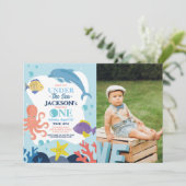 海中写真ドルフィンタコONE 1st 招待状 (スタンド正面)