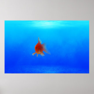 海中水中競技ポスター ポスター