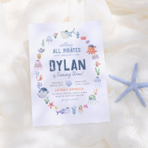 海中海動物少年海賊誕生日