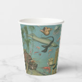 海中海海洋動物パーティー 紙コップ (裏面)
