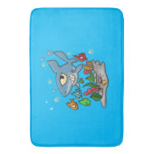 海中生活 バスマット (正面縦)