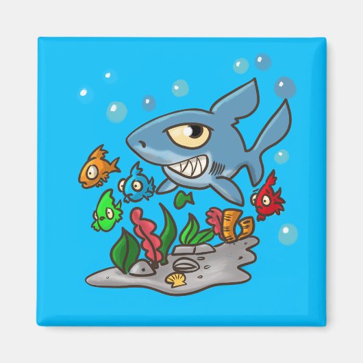 海中生活 マグネット (正面)